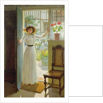 By the Cottage Door by William Henry Margetson