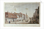 View of Mauer Strasse, Berlin, 1776 by Johann Georg Rosenberg