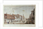 View of Mauer Strasse, Berlin, 1776 by Johann Georg Rosenberg