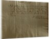 Remuneration Receipt, 17th December, 1704 by Johann Sebastian Bach