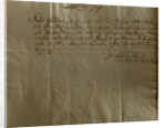 Remuneration Receipt, 17th December, 1704 by Johann Sebastian Bach