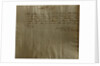 Remuneration Receipt, 17th December, 1704 by Johann Sebastian Bach