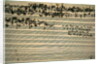 Last page of The Art of Fugue, 1740s by Johann Sebastian Bach