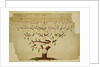Bach Family Tree, c.1750-1770 by German School
