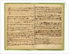 Pages from Score of the 'St. Matthew Passion', 1727 by Johann Sebastian Bach