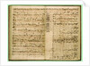 Pages from Score of the 'St Matthew Passion', 1740s by Johann Sebastian Bach