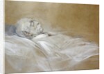 Prince Otto von Bismarck on his Death Bed, 1898 by Franz Seraph von Lenbach