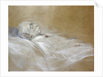 Prince Otto von Bismarck on his Death Bed, 1898 by Franz Seraph von Lenbach