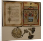 Prince's Diploma investing Otto von Bismarck, dated 21st March, 1871 by German School
