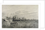 The Naval Review in Kiel on the 3rd September 1890 by Richard Huenten