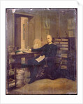 Otto von Bismarck in his Study by German School