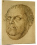 Posthumous Portrait, Martin Luther, 1546 by Lucas Fortenagl