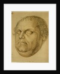Posthumous Portrait, Martin Luther, 1546 by Lucas Fortenagl