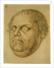 Posthumous Portrait, Martin Luther, 1546 by Lucas Fortenagl