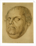 Posthumous Portrait, Martin Luther, 1546 by Lucas Fortenagl