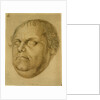 Posthumous Portrait, Martin Luther, 1546 by Lucas Fortenagl
