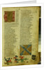 Martin Luther's enrolment sheet at the University of Erfurt, April 1501 by German School