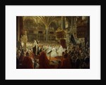 The Coronation of King William I in Koenigsberg in 1861, c.1861/65 by Adolph Friedrich Erdmann von Menzel