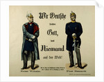 Emperor Wilhelm I and Prince Bismarck by German School