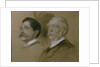 Otto von Bismarck and his Son Herbert, State Secretary of the Foreign Office from 1860-90, 1892 by Franz Seraph von Lenbach