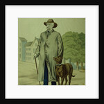 Prince Otto von Bismarck in Friedrichsruh by German School