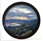 View of Dresden by Karl Friedrich Schinkel