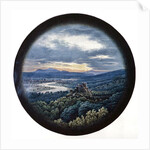 View of Dresden by Karl Friedrich Schinkel