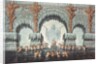 Muehleborn's Water Palace, set design for a production of 'Undine', by Karl Friedrich Schinkel