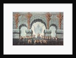 Muehleborn's Water Palace, set design for a production of 'Undine', by Karl Friedrich Schinkel