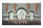 Muehleborn's Water Palace, set design for a production of 'Undine', by Karl Friedrich Schinkel