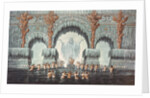 Muehleborn's Water Palace, set design for a production of 'Undine', by Karl Friedrich Schinkel