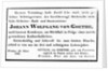 Johann Wolfgang von Goethe's Death Notice, 1832 by Johann Wolfgang von Goethe