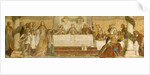 Detail of the Landgrave's Fresco, Wartburg Castle, c.1855 by Moritz Ludwig von Schwind