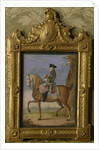 Frederick II on horseback by Daniel Nikolaus Chodowiecki