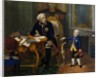 Frederick the Great and his Grandnephew by German School