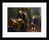 Frederick the Great and his Grandnephew by German School