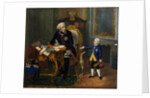 Frederick the Great and his Grandnephew by German School