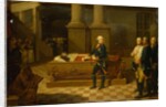 Frederick II in the Elector's Crypt by German School