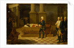 Frederick II in the Elector's Crypt by German School