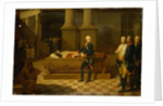 Frederick II in the Elector's Crypt by German School