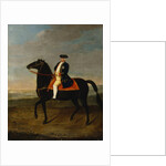 King Frederick William I on Horseback with Potsdam in the background, c.1735 by School German