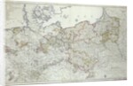 Map of the Prussian States in 1799 by School German