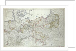 Map of the Prussian States in 1799 by School German