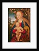 The Virgin and Child under an Apple Tree by Lucas the Elder Cranach