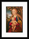 The Virgin and Child under an Apple Tree by Lucas the Elder Cranach