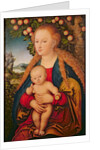 The Virgin and Child under an Apple Tree by Lucas the Elder Cranach