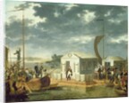 Treaty of Tilsitz, 1807 by Adolphe Roehn