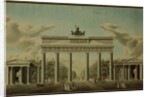 Brandenburg Gate, 1812 by German School