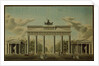 Brandenburg Gate, 1812 by German School