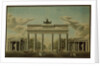 Brandenburg Gate, 1812 by German School